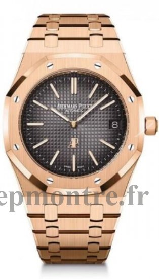 Replique Montre Audemars Piguet Royal Oak Jumbo Extra-Thin Or Rose 39mm 16202OR.OO.1240OR.01 - Cliquez sur l'image pour la fermer