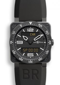 Réplique Bell & Ross BR03 Type Aviation Quartz 42mm Montre Homme