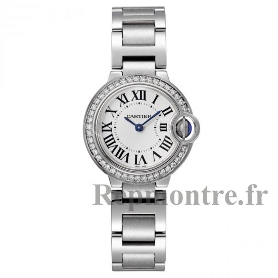 Cartier Ballon Bleu De Cartier Copie montre 28mm Quartz W4BB0030 - Cliquez sur l'image pour la fermer