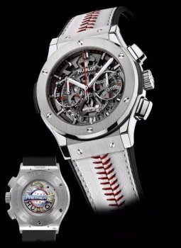 Réplique Hublot Classic Fusion Chrono Aero World Baseball Softball Confederation 525.NX.0123.VR.WBS15