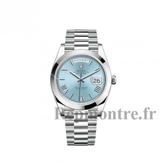 Replique Rolex Day-Date 40 montre Platinum M228206-0044 - Cliquez sur l'image pour la fermer