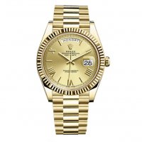 Rolex Day-Date 40 Automatique Champagne Dial 18kt Yellow Réplique