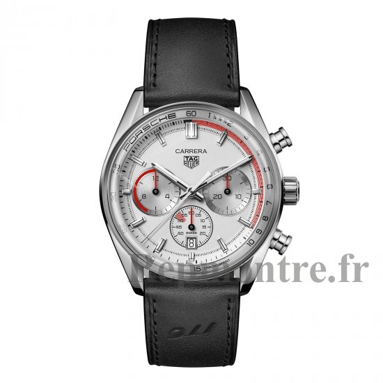 TAG Heuer Carrera Chronosprint X Porsche ?dition Speciale 42 mm Montre Copie Homme Argent CBS2011.FC6529 - Cliquez sur l'image pour la fermer