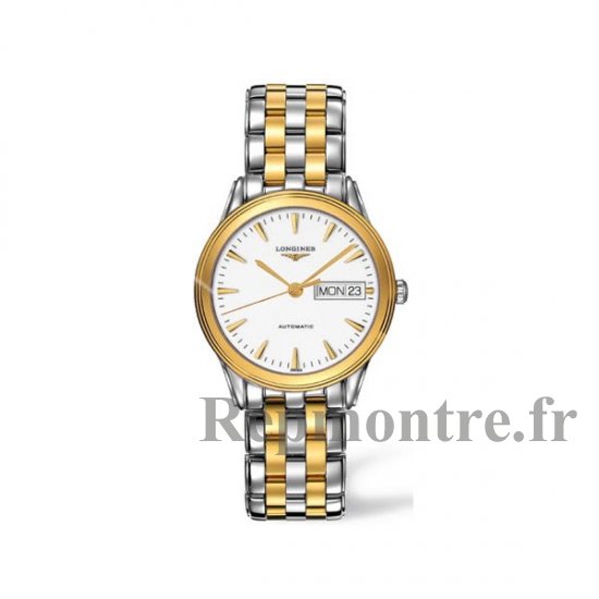 Réplique Longines Flagship Blanc Cadran Hommes Quartz Montre L4.799.3.22.7 - Cliquez sur l'image pour la fermer