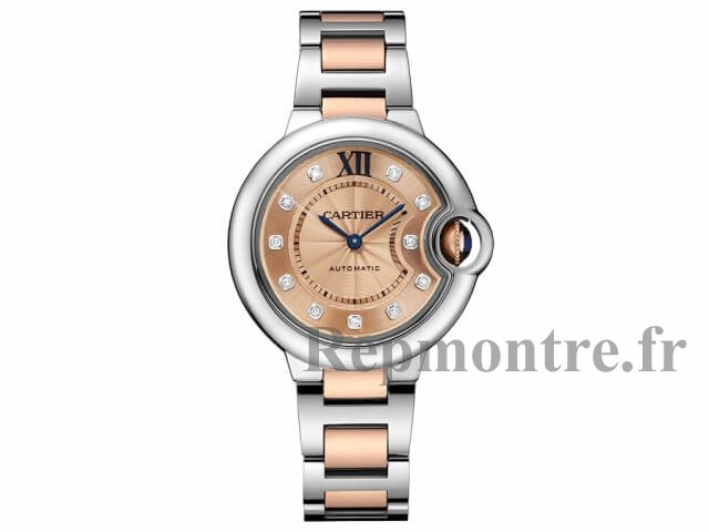 Réplique Montre Ballon Bleu De Cartier 18Kt Or Rose Dial W3BB0002 Femmes - Cliquez sur l'image pour la fermer