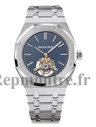 Réplique Audemars Piguet Royal Oak Tourbillon 41 mm Extra-Thin montre 26510ST.OO.1220ST.01 - Cliquez sur l'image pour la fermer