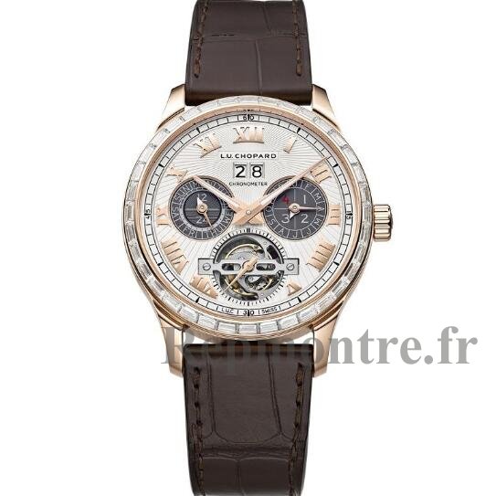 Replique Montre Chopard L.U.C Perpetual T Or Rose Manuel 43 mm 171940-5001 - Cliquez sur l'image pour la fermer