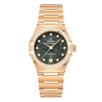 Omega Constellation 29 mm Copie montre femme Vert O13155292099005