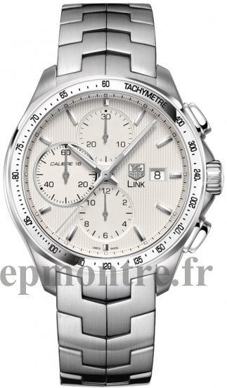 Réplique Tag Heuer Link Calibre 16 Automatique Chronographe 43 mm CAT2011.BA0952 - Cliquez sur l'image pour la fermer