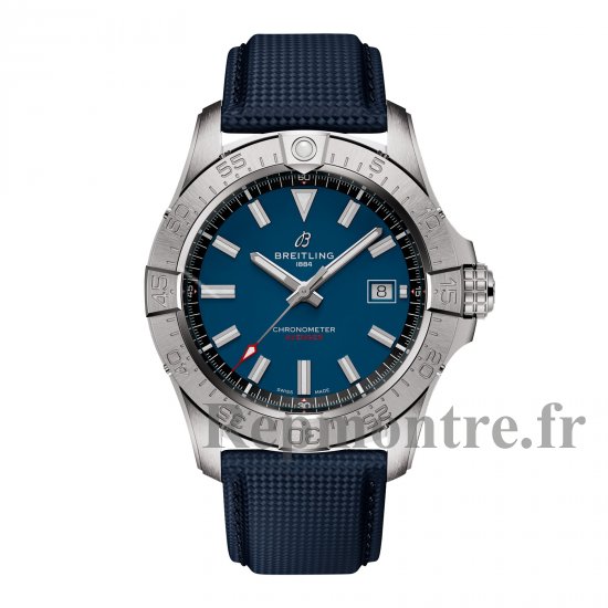 Breitling Avenger Automatique 42 mm Copie de montre pour homme Cuir bleu A17328101C1X1 - Cliquez sur l'image pour la fermer