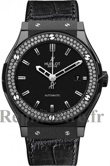 Hublot Classic Fusion black Magic Diamants 511.CM.1170.LR.1104 - Cliquez sur l'image pour la fermer