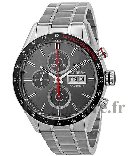 Réplique Tag Heuer Carrera Calibre 16 Day Date Automatique Chronographe CV2A1M.BA0796 - Cliquez sur l'image pour la fermer