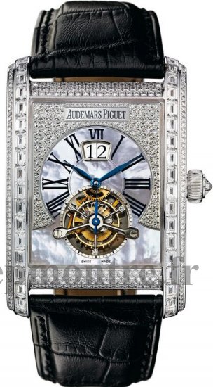 Réplique Audemars Piguet Edward Piguet Large Date Tourbillon montre 26119BC.ZZ.D002CR.01 - Cliquez sur l'image pour la fermer