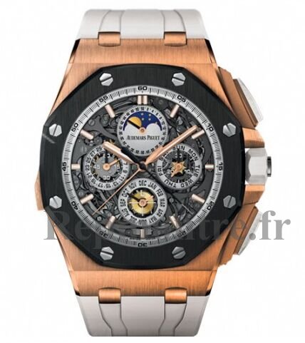 Réplique Audemars Piguet Royal Oak Offshore Grande Complication OR Rose montre 26571RO.OO.A010CA.01 - Cliquez sur l'image pour la fermer