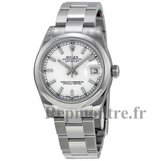 Réplique Rolex Datejust Blanc Indice Cadran Oyster Bracelet Unisexe 178240WSO - Cliquez sur l'image pour la fermer