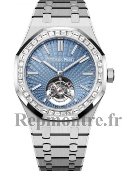 Copie de Audemars Piguet Royal Oak Tourbillon Volant Automatique Platine 41mm Bleu Clair 26535PT.ZZ.1220PT.01 - Cliquez sur l'image pour la fermer