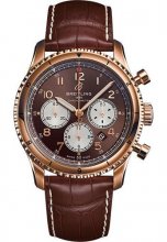 Réplique de Breitling Aviator 8 B01 Chronographe 43 Or Rouge RB0119131Q1P2