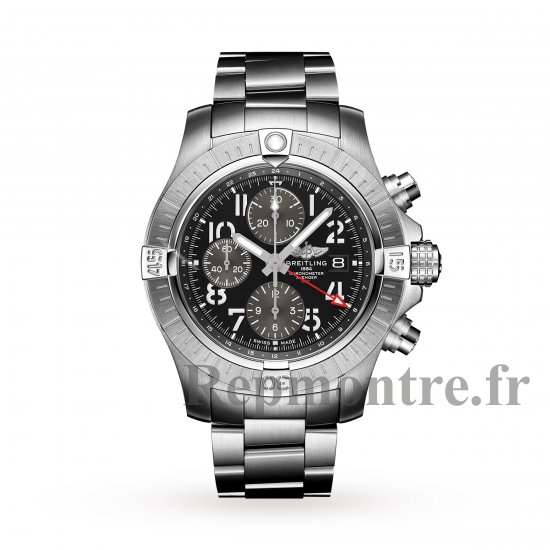 Breitling Avenger Chronographe GMT 45 Copie de montre en acier inoxydable A24315101B1A1 - Cliquez sur l'image pour la fermer