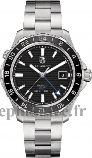 Réplique Tag Heuer Aquaracer 500M CERAMIC Calibre 7 GMT Automatique Montre WAK211A.BA0830 - Cliquez sur l'image pour la fermer