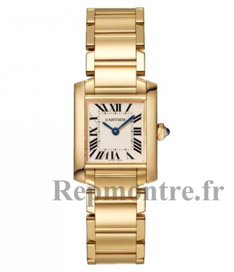 Replique Cartier Tank Francaise Petit Jaune Or WGTA0031 - Cliquez sur l'image pour la fermer