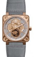 Réplique Bell & Ross BR 01 Tourbillon Rose Or Montre