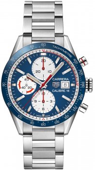 Réplique montre de TAG Heuer Carrera Calibre 16 Vintage CV201AR.BA0715