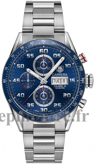 Repique de montre TAG HEUER CARRERA Calibre 16 CV2A1V.BA0738 - Cliquez sur l'image pour la fermer