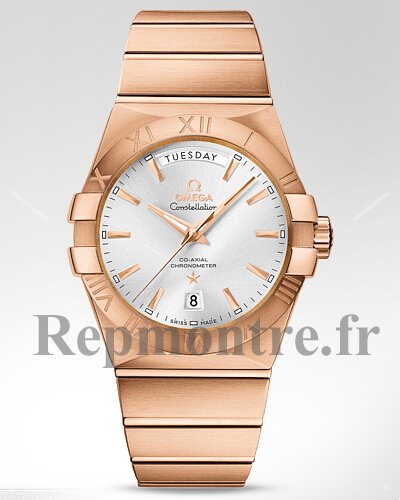 Réplique Omega Constellation Day Date Montre 123.50.38.22.02.001 - Cliquez sur l'image pour la fermer