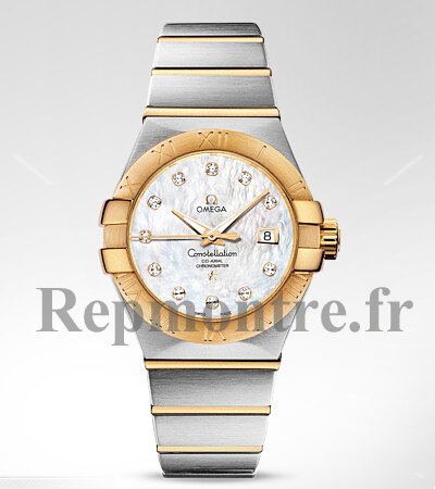 Réplique Omega Constellation Brosse Chronometer 123.20.31.20.55.002 - Cliquez sur l'image pour la fermer