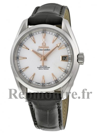 Réplique Omega Seamaster Aqua Terra Automatique Argent Cadran Marron Cuir 231.13.39.21.02.002 - Cliquez sur l'image pour la fermer