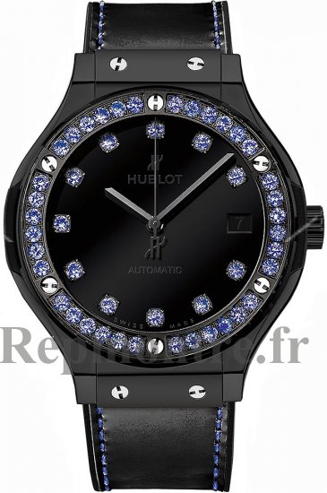 Hublot Classic Fusion Shiny Ceramic Bleu 565.CX.1210.VR.1201 - Cliquez sur l'image pour la fermer