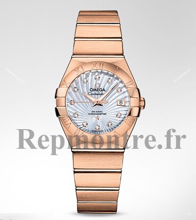 Réplique Omega Constellation Dames Brosse Chronometer Montre 123.50.27.20.55.001 - Cliquez sur l'image pour la fermer