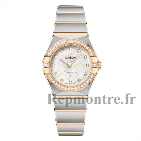 Montre Copie Omega Constellation 25 mm pour femme Gris O13125256099002 - Cliquez sur l'image pour la fermer