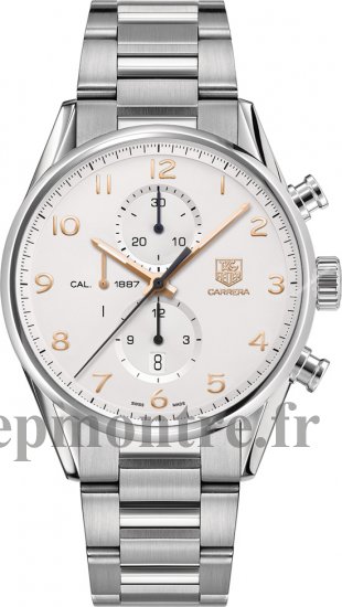 Réplique Tag Heuer Carrera Calibre 1887 Automatique Chronographe 43mm CAR2012.BA0799 - Cliquez sur l'image pour la fermer