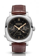 Réplique Panerai Luminor 1940 8 Days Chrono Monopulsante GMT or blanc PAM00503