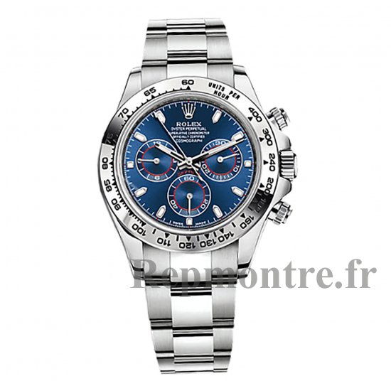 Rolex Cosmograph Daytona Noir Dial 116509 Montre Oyster en acier inoxydable - Cliquez sur l'image pour la fermer