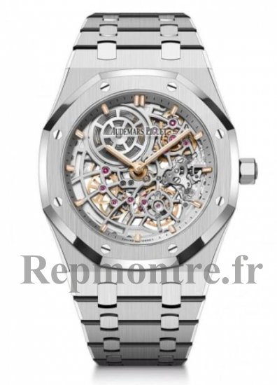 Replique Montre Audemars Piguet Royal Oak Jumbo Extra-Plate Acier Ajoure 39mm "Squelette" 16204ST.OO.1240ST.01 - Cliquez sur l'image pour la fermer