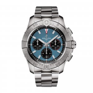 Breitling Avenger Chronograph B01 44mm Copie montre pour homme Acier inoxydable bleu AB0147101C1A1