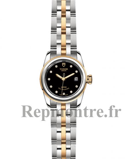 Réplique Tudor Glamour Date 26mm montre M51003-0007 - Cliquez sur l'image pour la fermer