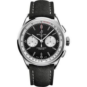 Replique Breitling Premier B01 Chronograph automatique Chronometer Black Dial Men's AB0118371B1X1