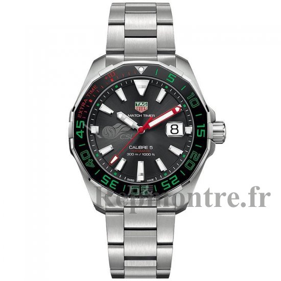 qualite superieure Réplique Tag Heuer Aquaracer Calibre 5 CSL 43mm Acier WAY201E.BA0927 - Cliquez sur l'image pour la fermer