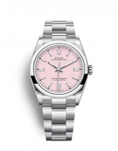 Réplique de Rolex Oyster Perpetual 36 Bracelet Oyster Cadran Rose Bonbon M126000-0008