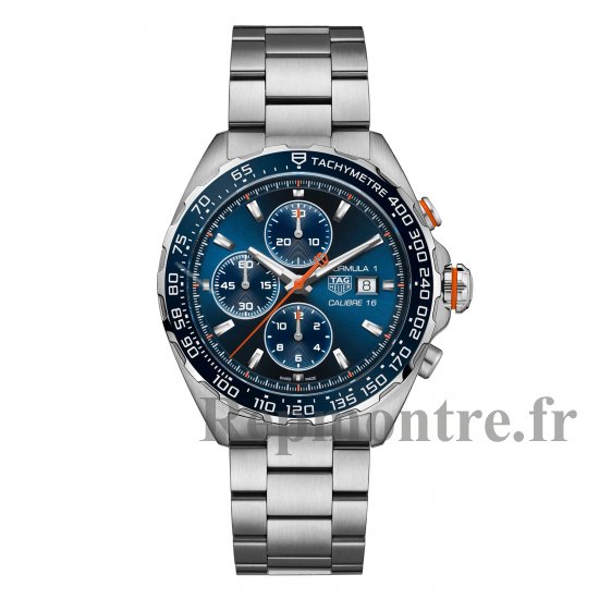 TAG Heuer Formule 1 Chronographe 44mm Montre Copie Homme Bleu CAZ201G.BA0876 - Cliquez sur l'image pour la fermer