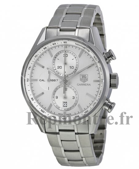 Réplique Tag Heuer Carrera Calibre 1887 Automatique Chronographe CAR2111.BA0724 - Cliquez sur l'image pour la fermer