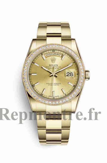 Réplique montre Rolex Day-Date 36 jaune 18 ct 118348 m118348-0134 - Cliquez sur l'image pour la fermer