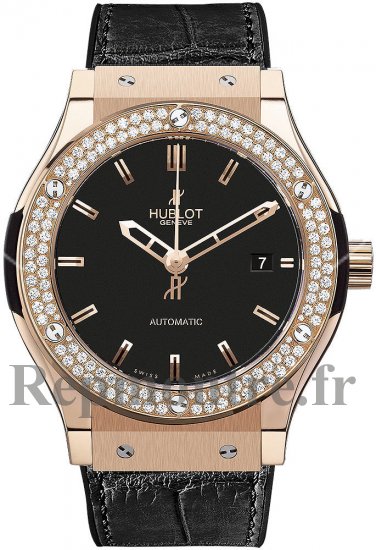 Hublot Classic Fusion King gold Diamants 565.OX.1180.LR.1104 - Cliquez sur l'image pour la fermer