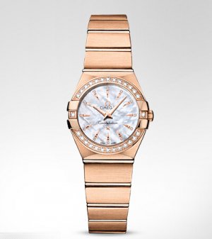 Réplique Omega Constellation Quartz 24MM Dames Montres 123.55.24.60.55.002