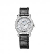 Replique Chopard Happy Sport White gold 30 MM 274302-1003