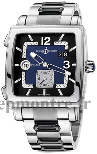 Réplique Ulysse Nardin Quadrato Dual Time Cadran Noir 42mm 243-92-7M/601 - Cliquez sur l'image pour la fermer