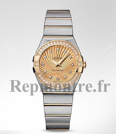 Réplique Omega Constellation Dames Montre 123.25.27.60.58.001 - Cliquez sur l'image pour la fermer